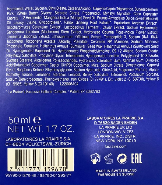 La Prairie Skin Caviar Luxe Cream 1.7 oz - 50 ml Skincare  Deals 7611773139793