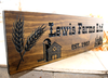 Family Name Sign - Custom Farm Sign - Welcome Sign