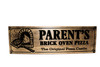 Pizza Oven Sign - Porch Sign - Patio Decor