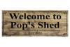 shed / shop sign, Custom Father's Day Gift