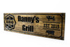 BBQ Sign - Porch Sign - Restaurant Decor