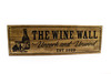 Wine Bar Sign - Cocktail Bar Sign - Custom Wood Sign 