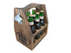 Wooden Six Pack Beer Caddy