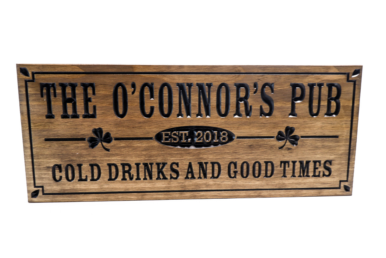 Home Bar Sign
