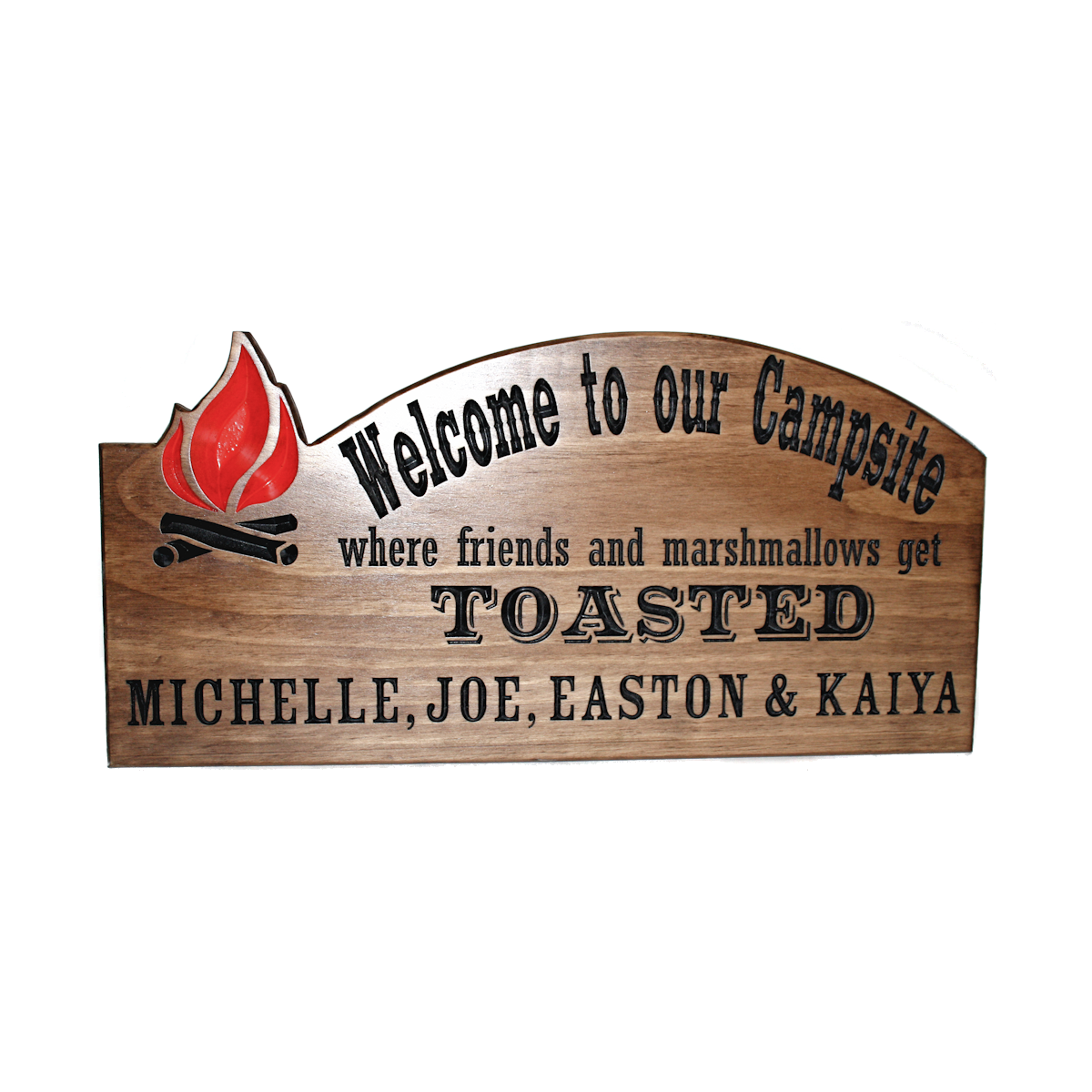 Camping sign RV Campsite sign Custom Camper sign