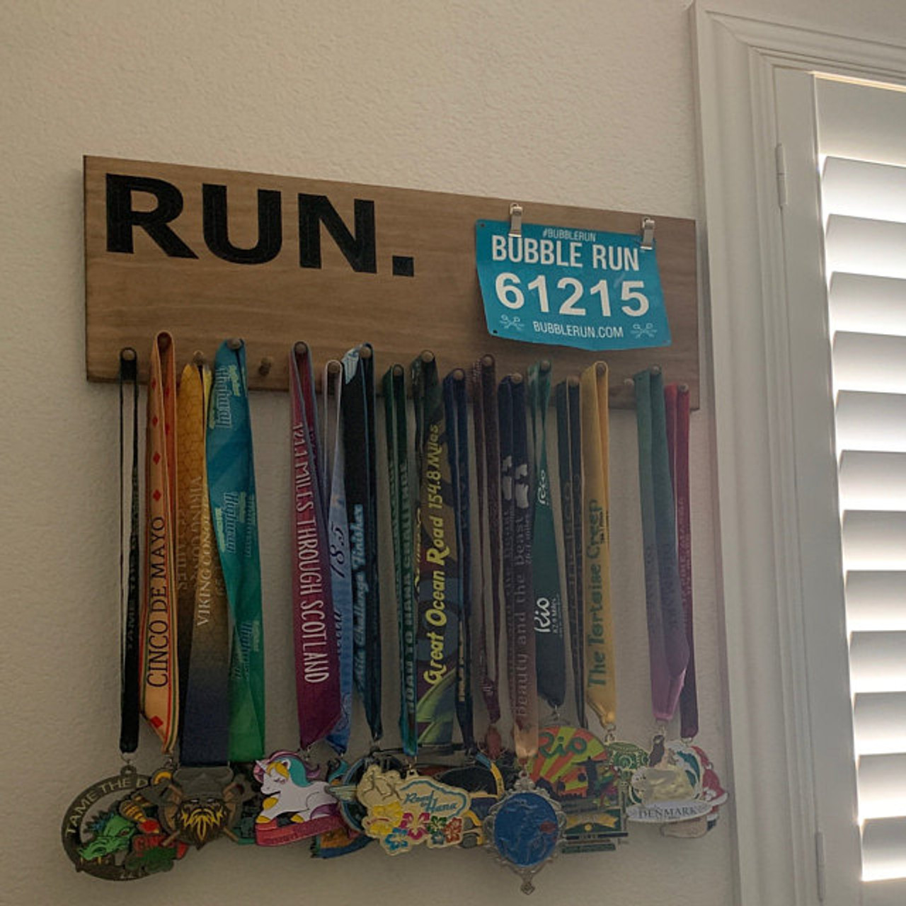 How to Make a Medal Display Board For Runners – Surebonder