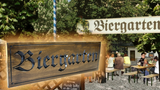 Biergarten Sign /// beergarden Sign