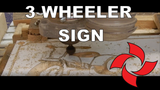 3 wheeler garage sign