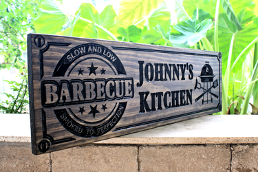 New Sign: BBQ sign 