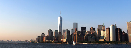 Wine box feat. NEW YORK Skyline