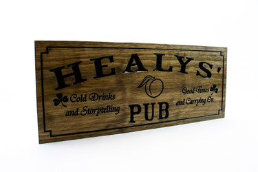 Home bar sign- wooden bar sign, home PUB sign, rustic wooden pub sign for your home bar (CWD-686)