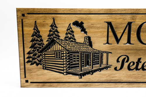 Cabin-Lake house-Vacation home sign Cabin-Lake house-Vacation home sign