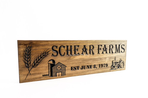 Family Name Sign - Custom Farm Sign - Welcome Sign