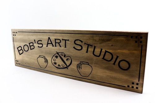 Art Studio Sign - Craft Room Sign - Art Gallery Sign Art Studio Sign - Craft Room Sign - Art Gallery Sign