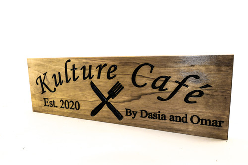 Restaurant Decor - Kitchen Sign - Custom Business Sign Restaurant Decor - Kitchen Sign - Custom Business Sign
