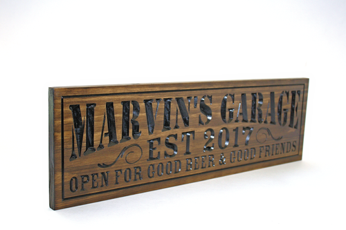 Man Cave Sign - Home Bar Sign