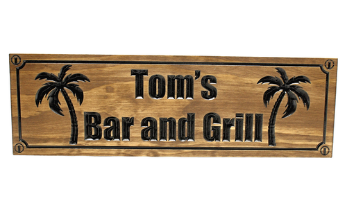 Bar Sign - Outdoor Bar - Beach Bar