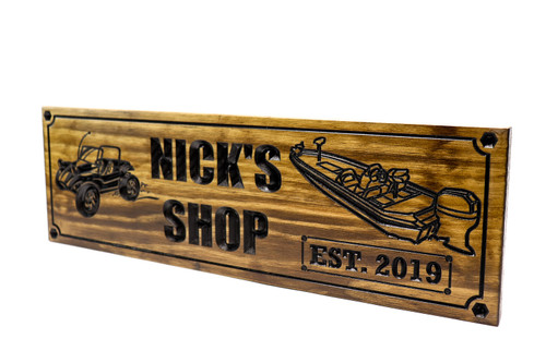 Fishing Sign - Outdoor Sign - Man Cave Sign