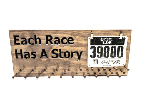 Medal Holder - Ribbon Display - Marathon   (CWD-683) Medal Holder - Ribbon Display - Marathon   (CWD-683)