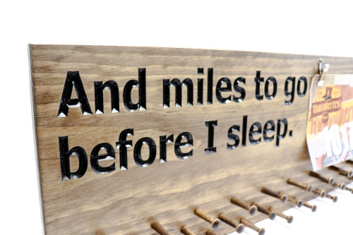 Marathon Medal display