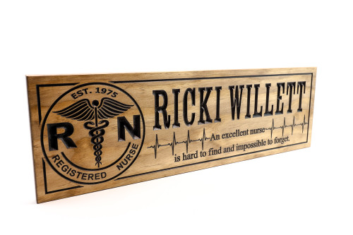 Nurse Retirement - RN Gifts - Medical Sign