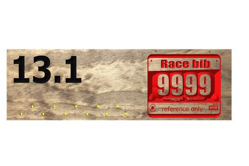 Marathon Medal display 13.1 Marathon Medal display 13.1