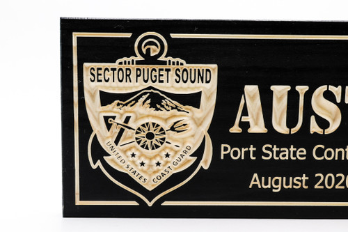 Puget Sound Coast Guard Plaque