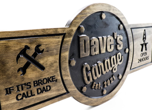 Garage Sign - Workshop Sign - Father's Day Gift  Garage Sign - Workshop Sign - Father's Day Gift