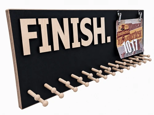 FINISH Medal Display