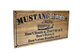 Garage Sign with Mustang Rules