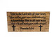 Bible Verse Sign - Christian Wall Art