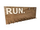 running medal and bib display
