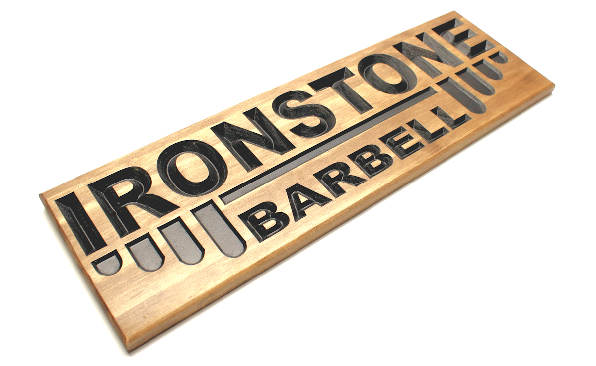 Personalized gym sign for your home gym customize it with your own text