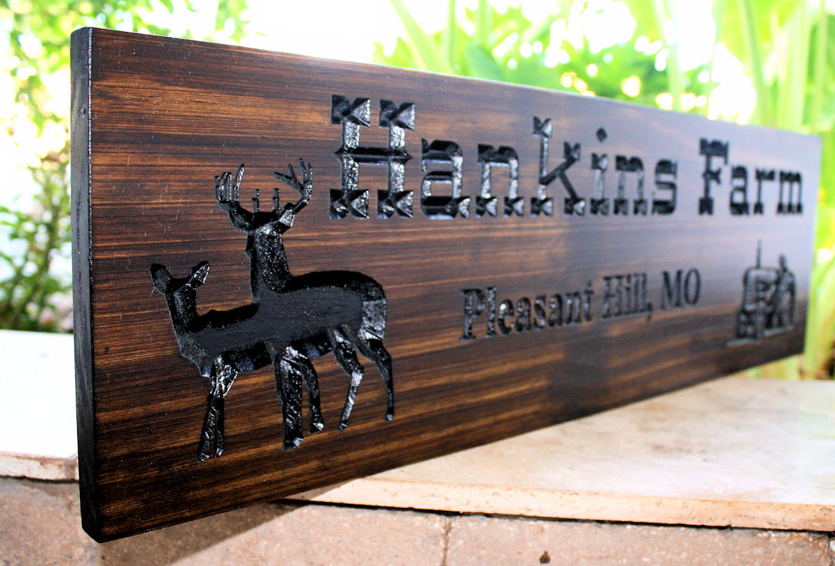 Featured Design: Farm Family Sign - Custom Wood Design