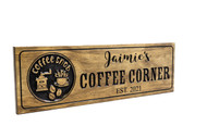 Coffee Bar Sign- coffee snob sign- coffee lover gift- custom wooden kitchen sign