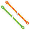 2 eye splices in petzl flow