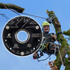 Picture of the FTC Donut in use for tree rigging with slings and ropes