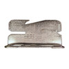 Buckingham gaff gauge shows proper angle for maintaining gaffs