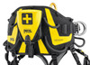 Petzl FIRSTAID pouch installed on harness