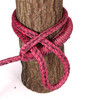 1/2" loopie sling from Samson Tenex Tec Pro on a log