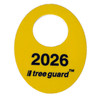 Tree Guard mounting marker shows the year system installed - 2026