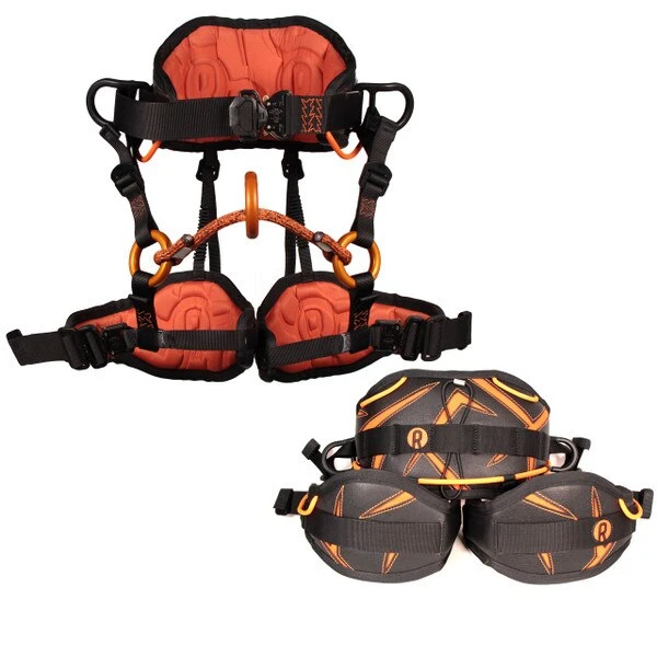 Fox Harness Classic Leather Arborist Harness by SAS R