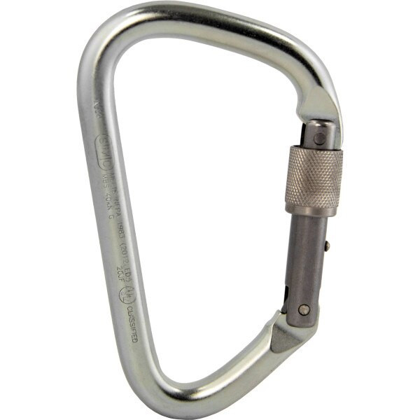 SMC Steel D XL Screw-Lock Carabiner