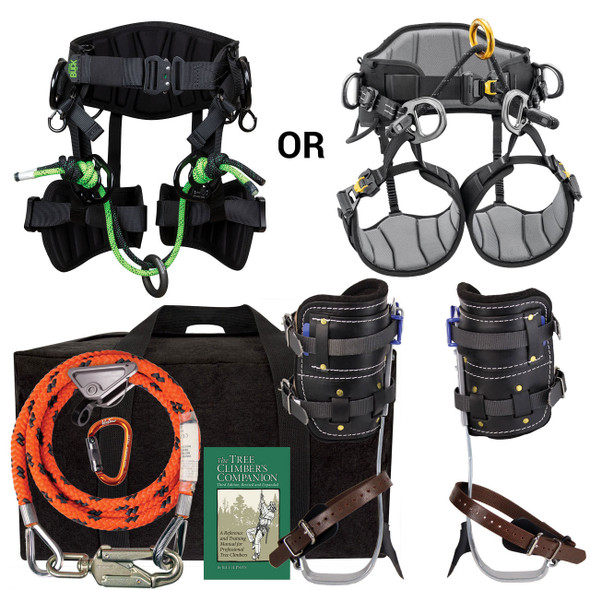 Profesionall Spur Climbing Kit for tree climbers
