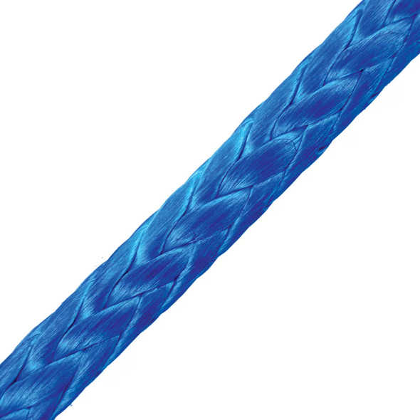 half inch amsteel blue winch rope from Samson