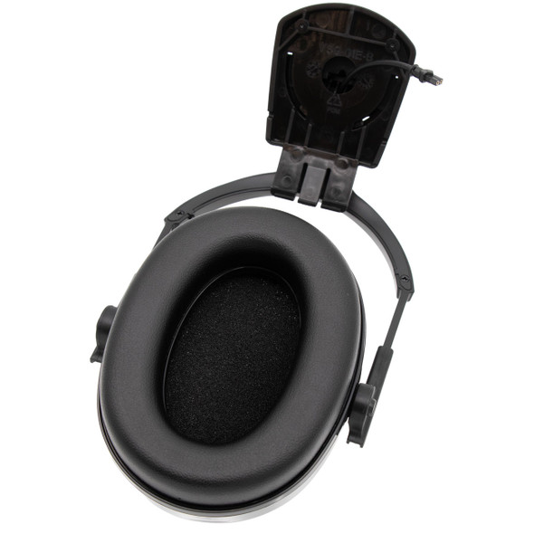 View of the interior padding and sound insulation of notch hook ups
