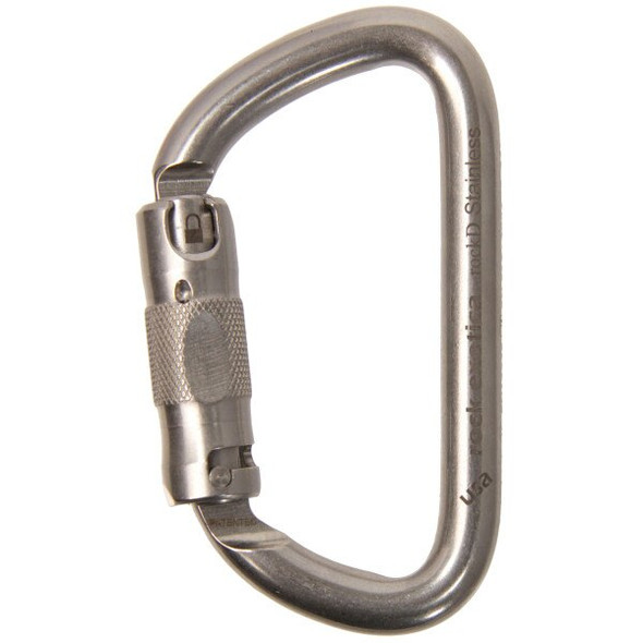 RockD Stainless Auto-lock Carabiner for sale at WesSpur.com
