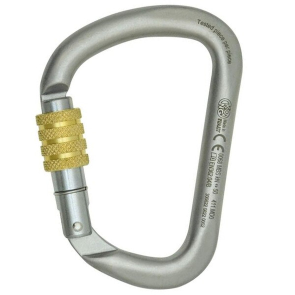 Kong Steel Micro D Captive Eye Carabiner