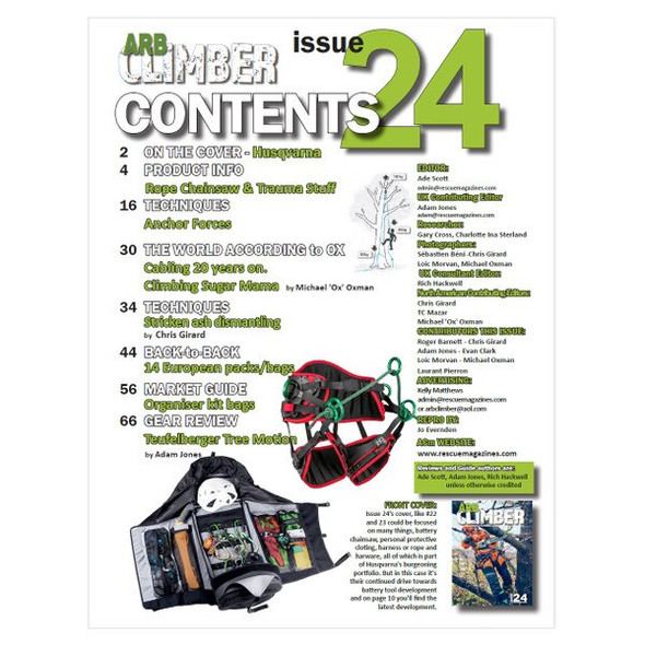 arbclimber issue 24 index