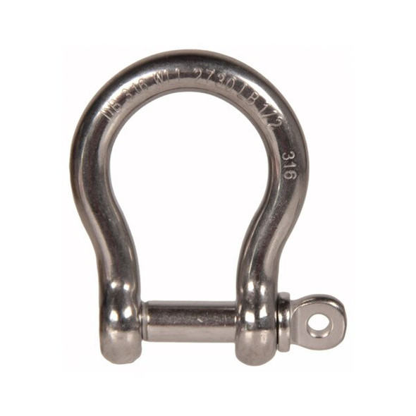 1/2" Stainless Shackle for sale at WesSpur.com